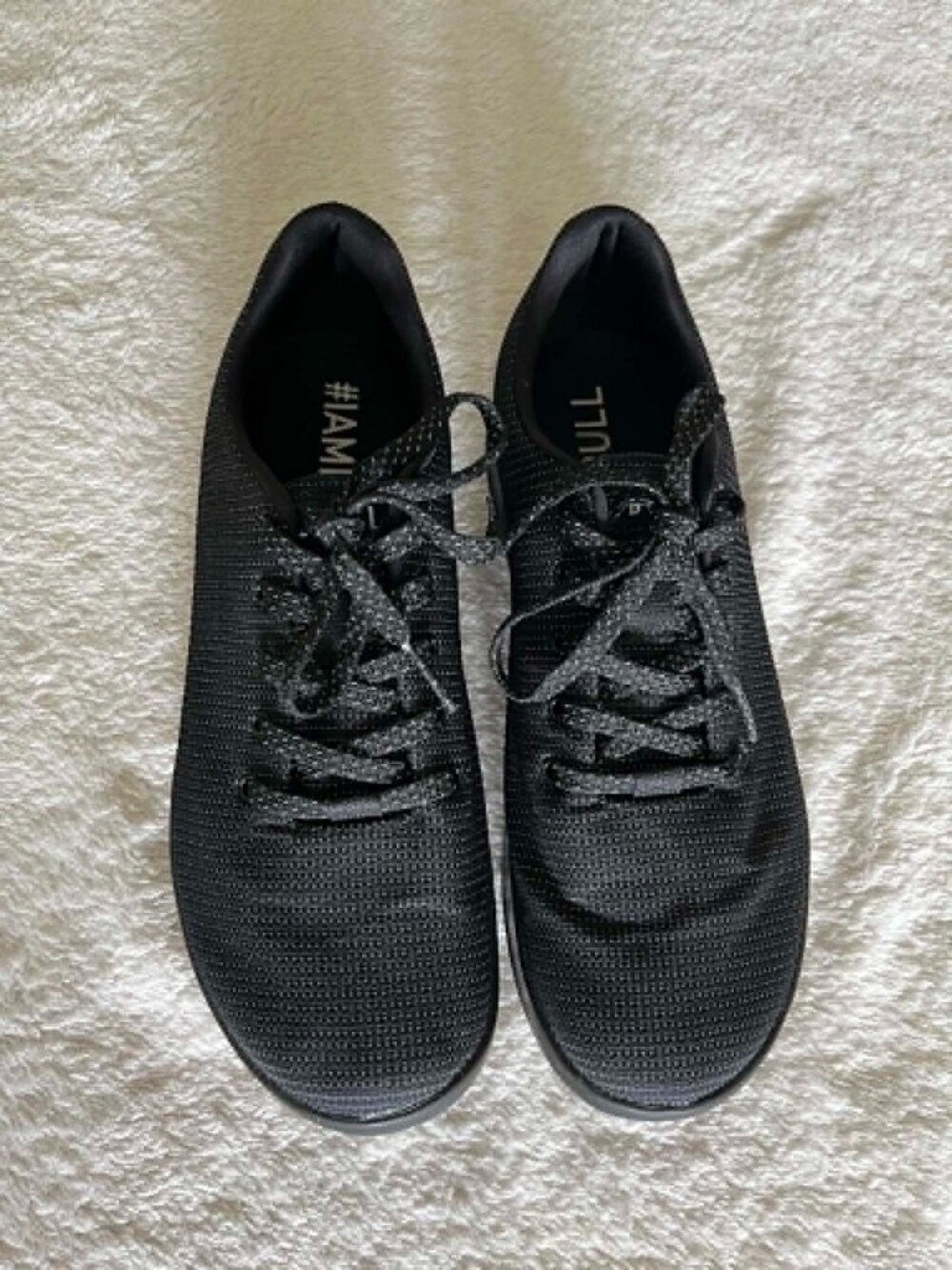 NOBULL Trainers Black Canvas Unisex Sneakers Shoes Men's 8.5/Women's 10